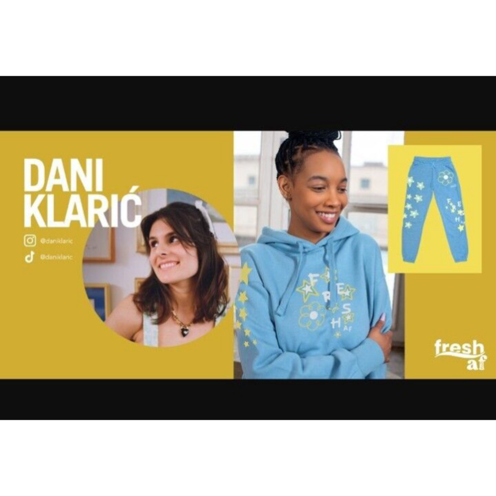 Febreze Dani Klaric Fresh AF Sweatsuit Lounge Set Size L